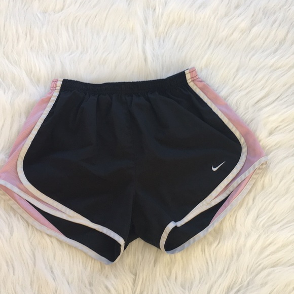 Nike Pants - Black and Pink Nike Athletic Shorts